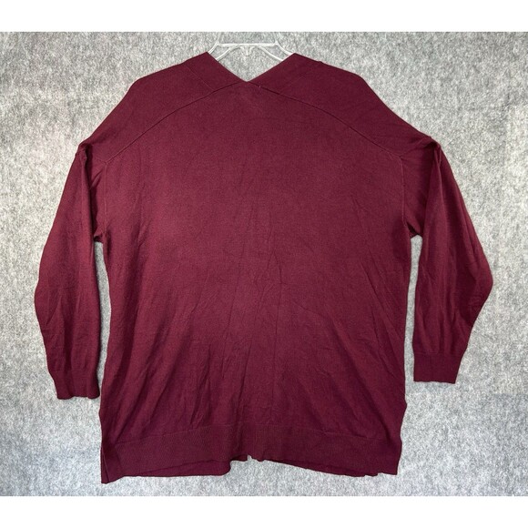 AVA & VIV Women’s Size 2X Long Sleeve Open Front Cardigan Pockets Soft - Picture 4 of 9